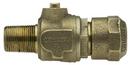 2 in. MIPS x Compression Cast Brass Alloy Ball Corp Valve