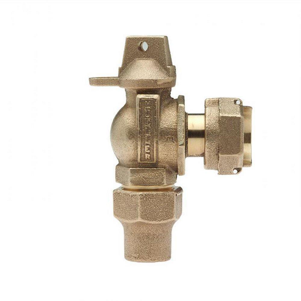 1 in. Meter Brass Angle Ball Valve Curb Stop | Mueller Company