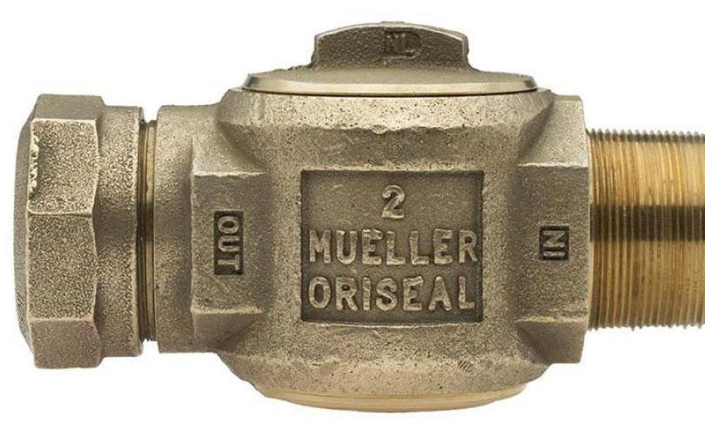 Mueller Company MIP x CTS Compression 300 psig Corporation Stop 