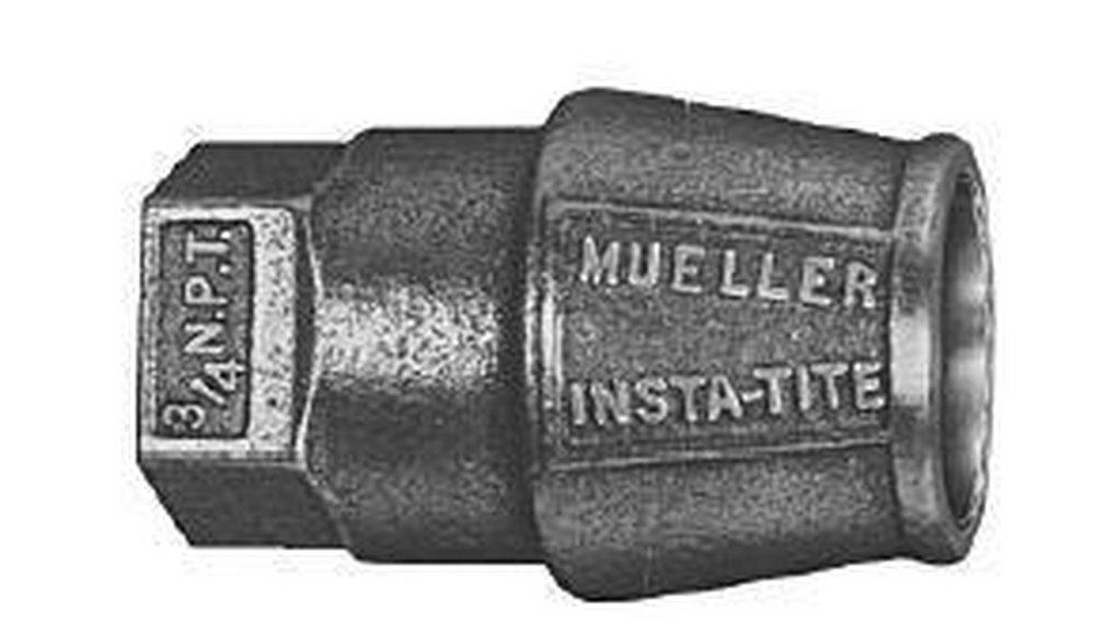 Mueller Company Compression x FIPT Brass Reducing Coupling 