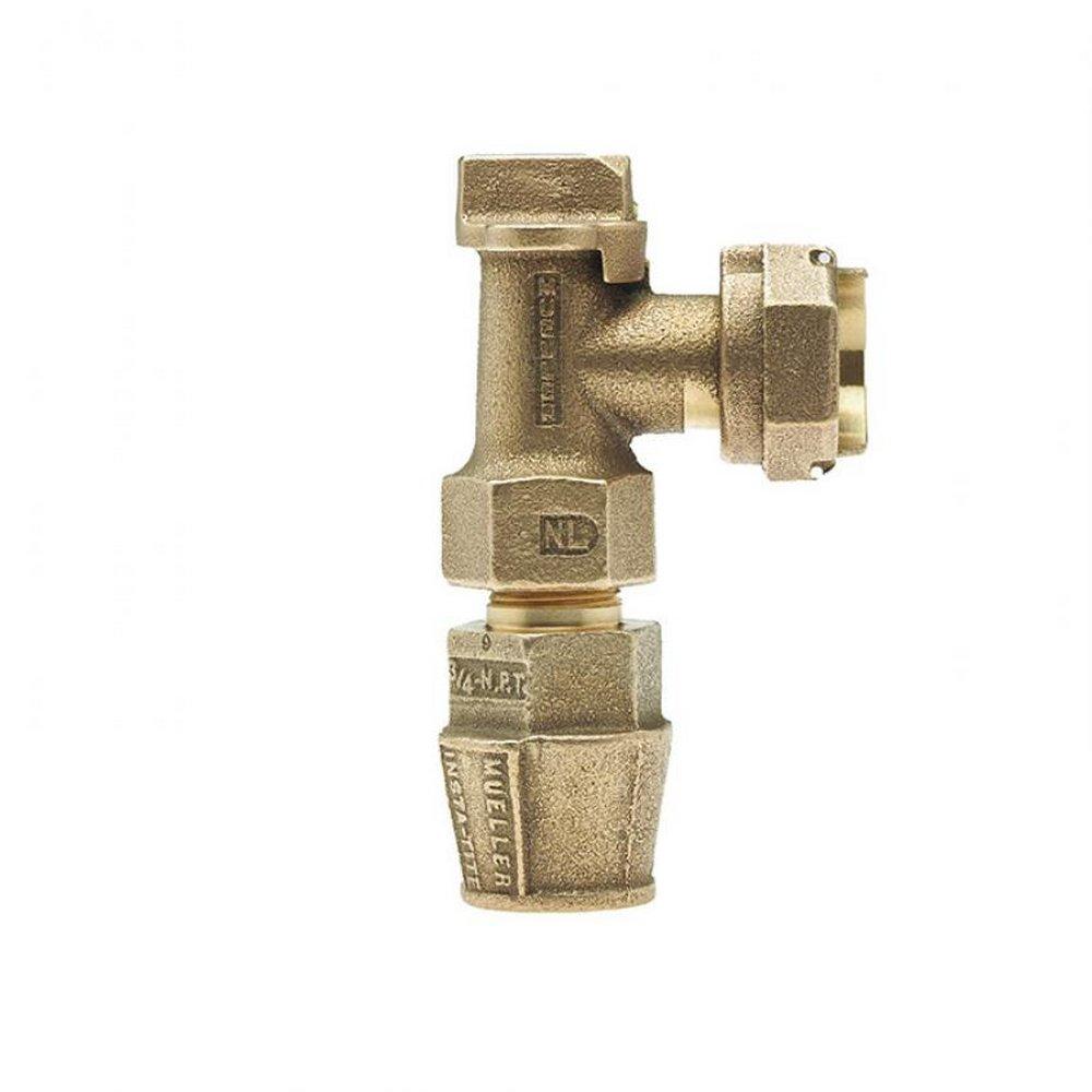 Mueller Company Meter x IPS Ball Angle Valve 