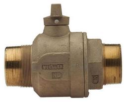 2 in. MIPT Cast Brass Alloy Ball Corp Valve