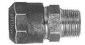 Mueller Company Compression x MIPT Cast Brass Alloy Coupling 