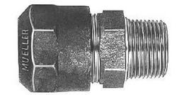 3/4 in. Compression x MIPT Cast Brass Alloy Coupling