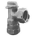 1 in. CTS Pack Joint x Meter Compression Angle Valve