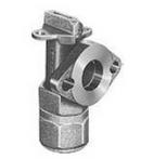 Mueller Company 2 in. Brass Angle Meter Valve 