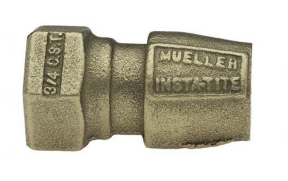 Mueller Company Female Flare x CTS Brass Coupling 