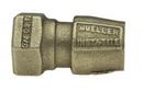 Mueller Company Female Flare x CTS Brass Coupling 