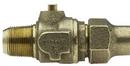 1 in. CC x Flare Cast Brass Alloy Ball Corp Valve
