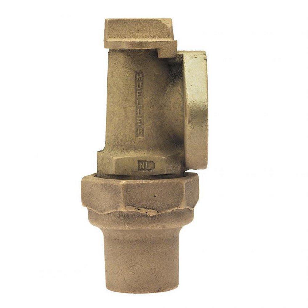 Mueller Company Flare x Flanged Street Angle Meter Ball Valve 