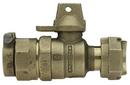 Mueller Company Compression x Meter Swivel Nut Cast Brass Alloy Straight Meter Valve 