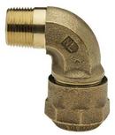 2 in. CTS x MIPS Cast Brass Alloy 1/4 Bend Coupling