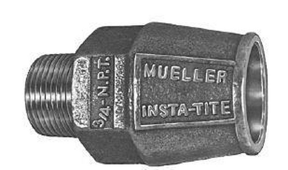 Mueller Company IPS x MIPT Brass Coupling 