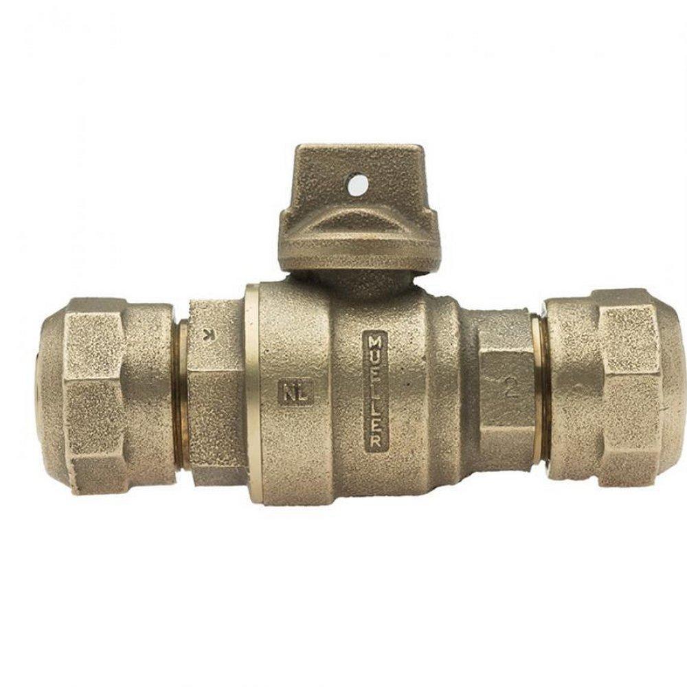 Mueller Company CTS x Pack Joint Curb Ball Valve 