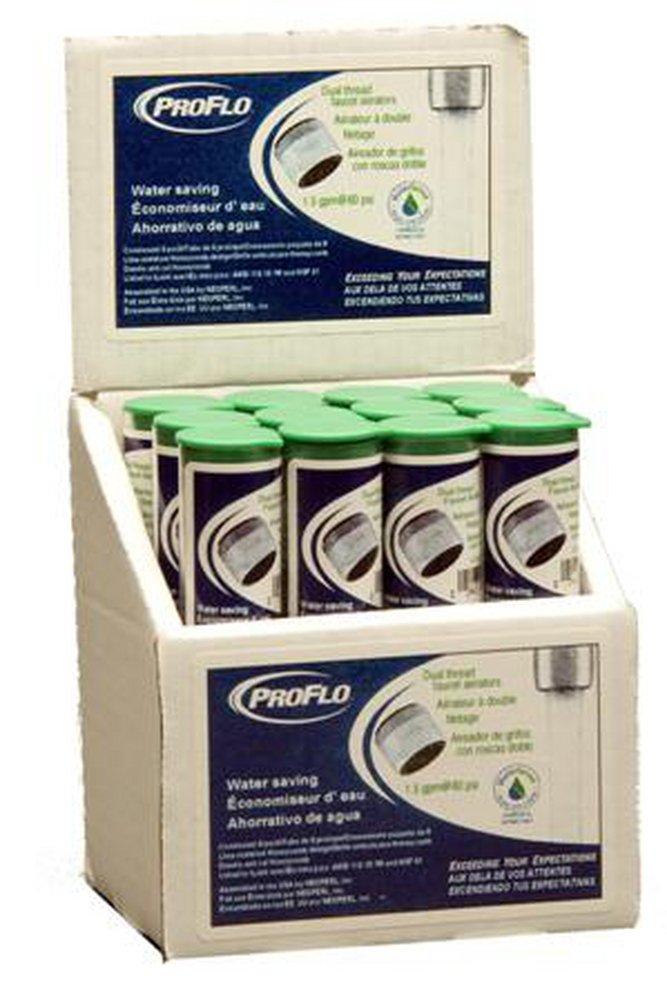 PROFLO&reg; 15/16 x 55/64 in. Male Threaded x Female Threaded Brass, EPDM and Polypropylene Aerator Tube (Pack of 6) 