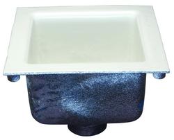 12 x 12 x 8-1/2 in. Floor Mount Cast Iron Floor Sink