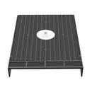 Tile Redi USA Grey 37 in. ADA Shower Base with Center Drain 