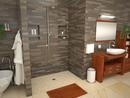 Tile Redi USA Polished Chrome 33 in. ADA Barrier Free Shower Base with Center Drain 