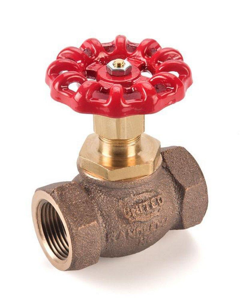 United Brass Works Bronze NPT Rising Globe Valve 