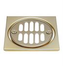 Shower Drain Trim Set in Satin Bronze