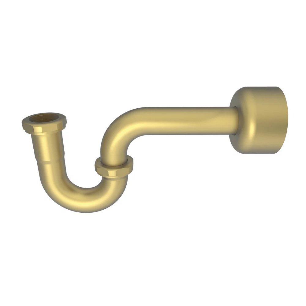 Brasstech Polished Nickel - Natural 1-1/2 in. Brass P-Trap 