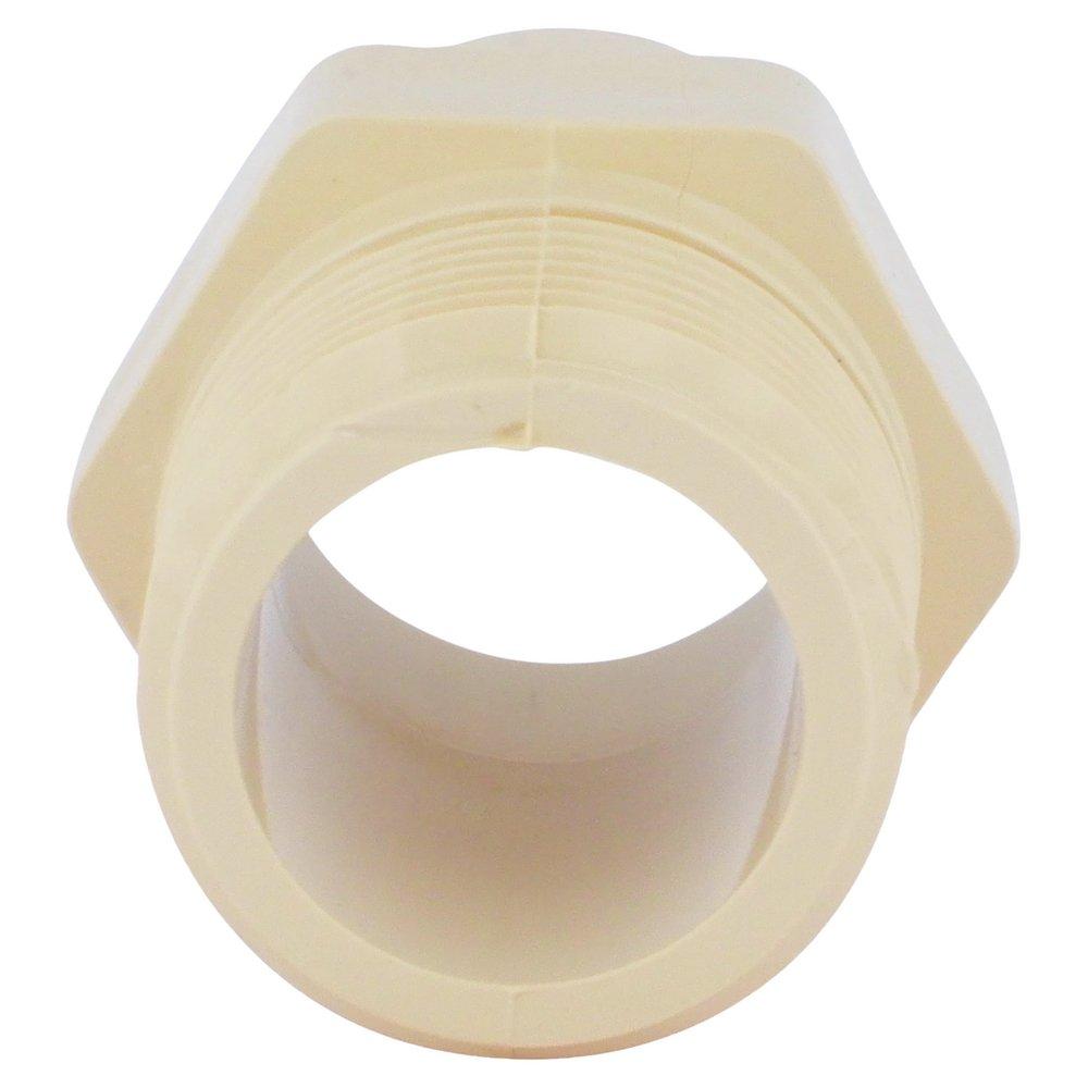 Cream CTS CPVC Male Adapter 