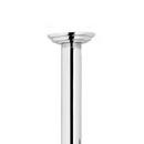 1/2 x 30 in. Ceiling Mount Shower Arm & Flange in Polished Nickel