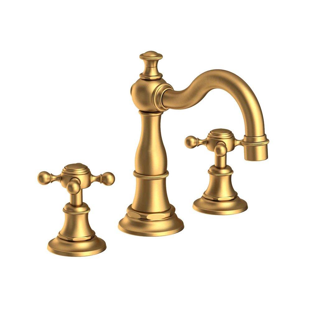 Newport Brass Satin Bronze - PVD Two Handle Widespread Bathroom Sink Faucet 