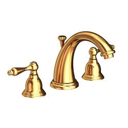 Two Handle Widespread Bathroom Sink Faucet in Polished Gold - PVD