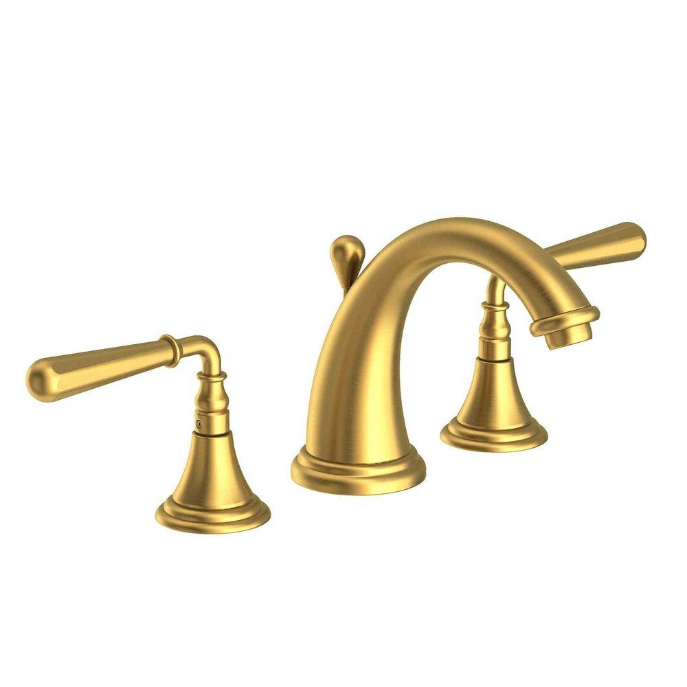 Newport Brass Satin Brass - PVD Two Handle Widespread Bathroom Sink Faucet 