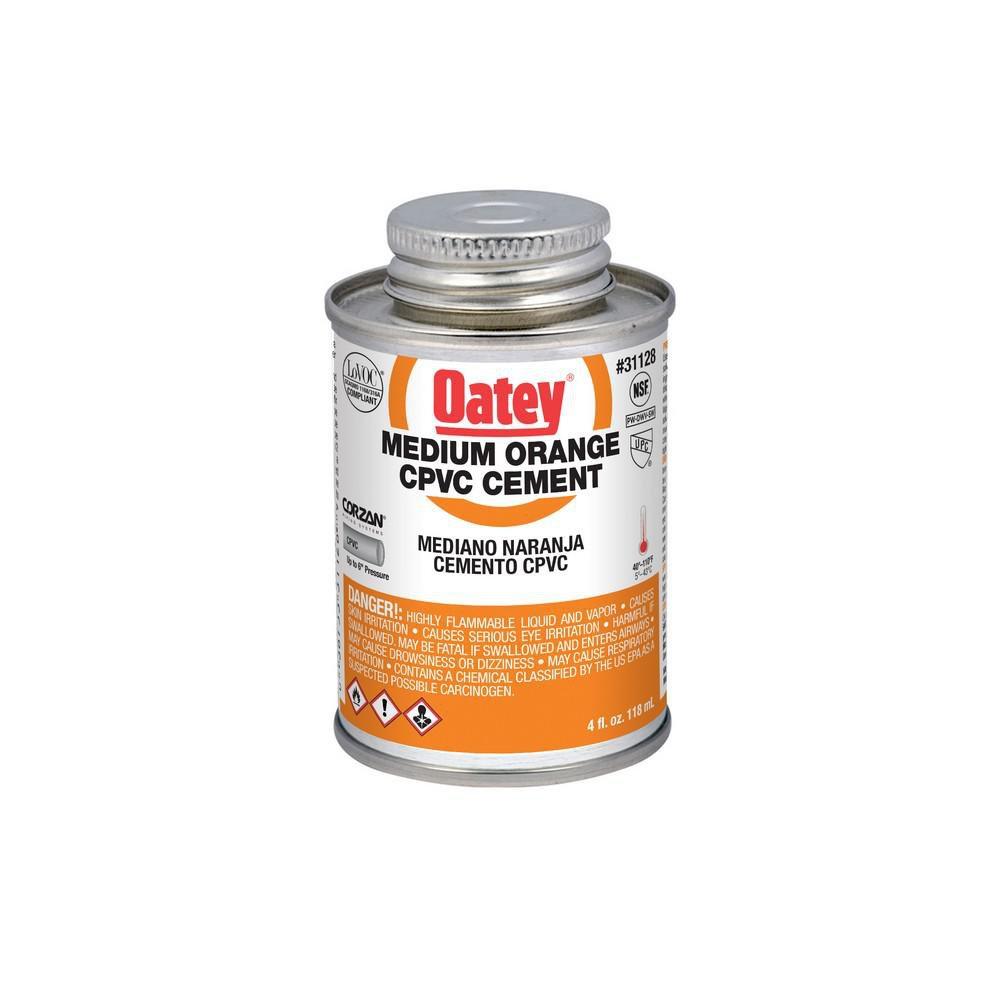Oatey&reg; Orange Plastic Orange Pipe Cement 