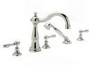 Newport Brass Satin Nickel - PVD Three Handle Roman Tub Faucet 