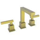 Two Handle Bathroom Sink Faucet in Satin Brass - PVD