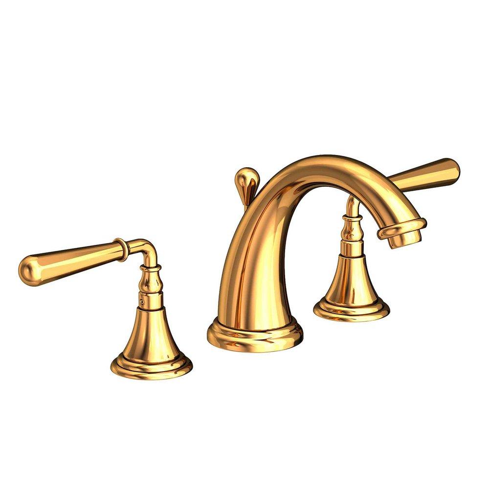 Newport Brass Polished Gold - PVD Two Handle Widespread Bathroom Sink Faucet 