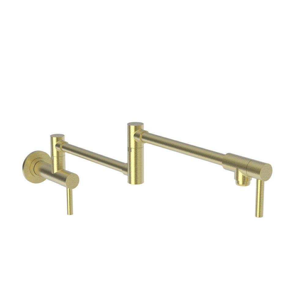 Newport Brass Satin Brass - PVD Two Handle Lever Pot Filler 