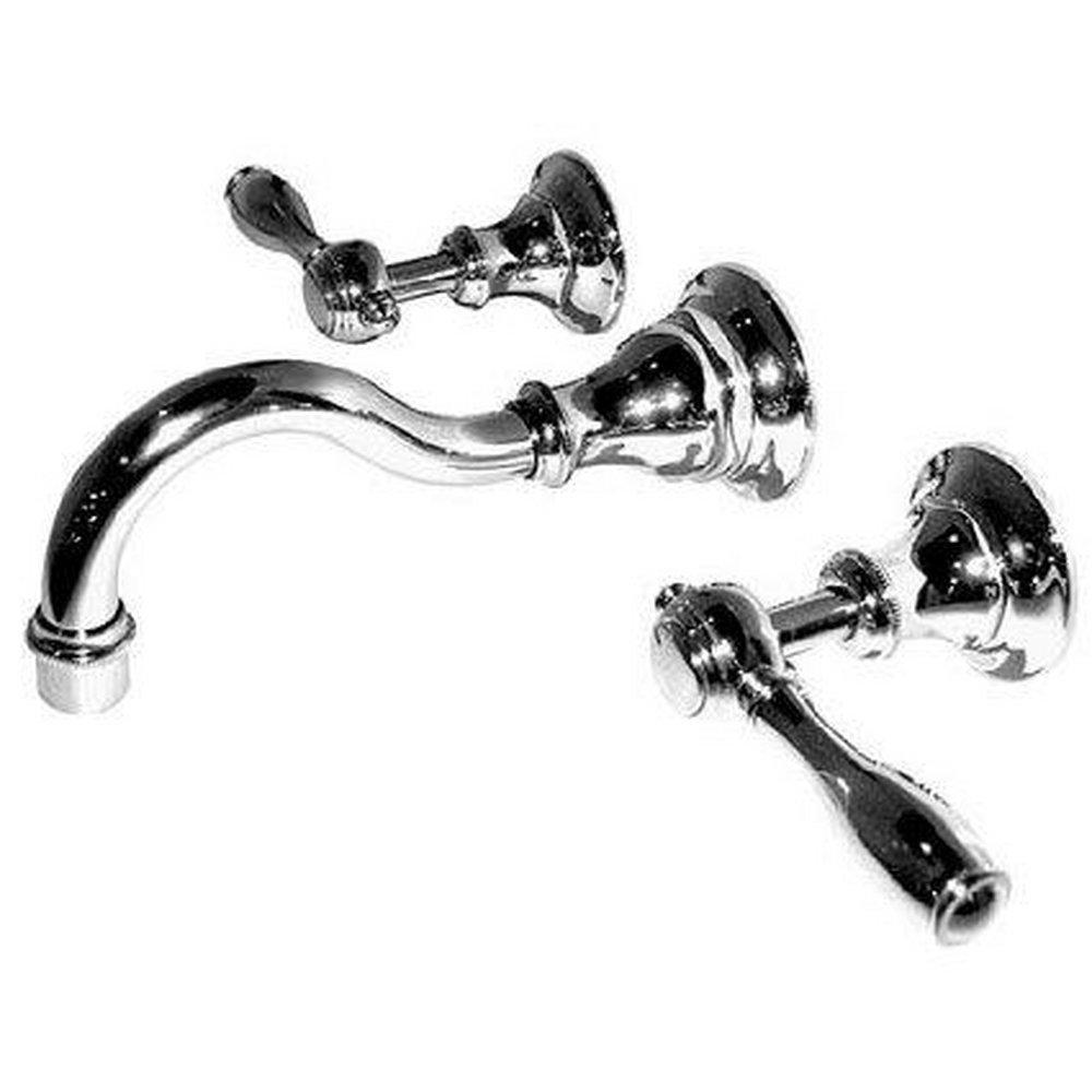 Newport Brass Satin Nickel Two Handle Widespread Bathroom Sink Faucet Lever Handle 