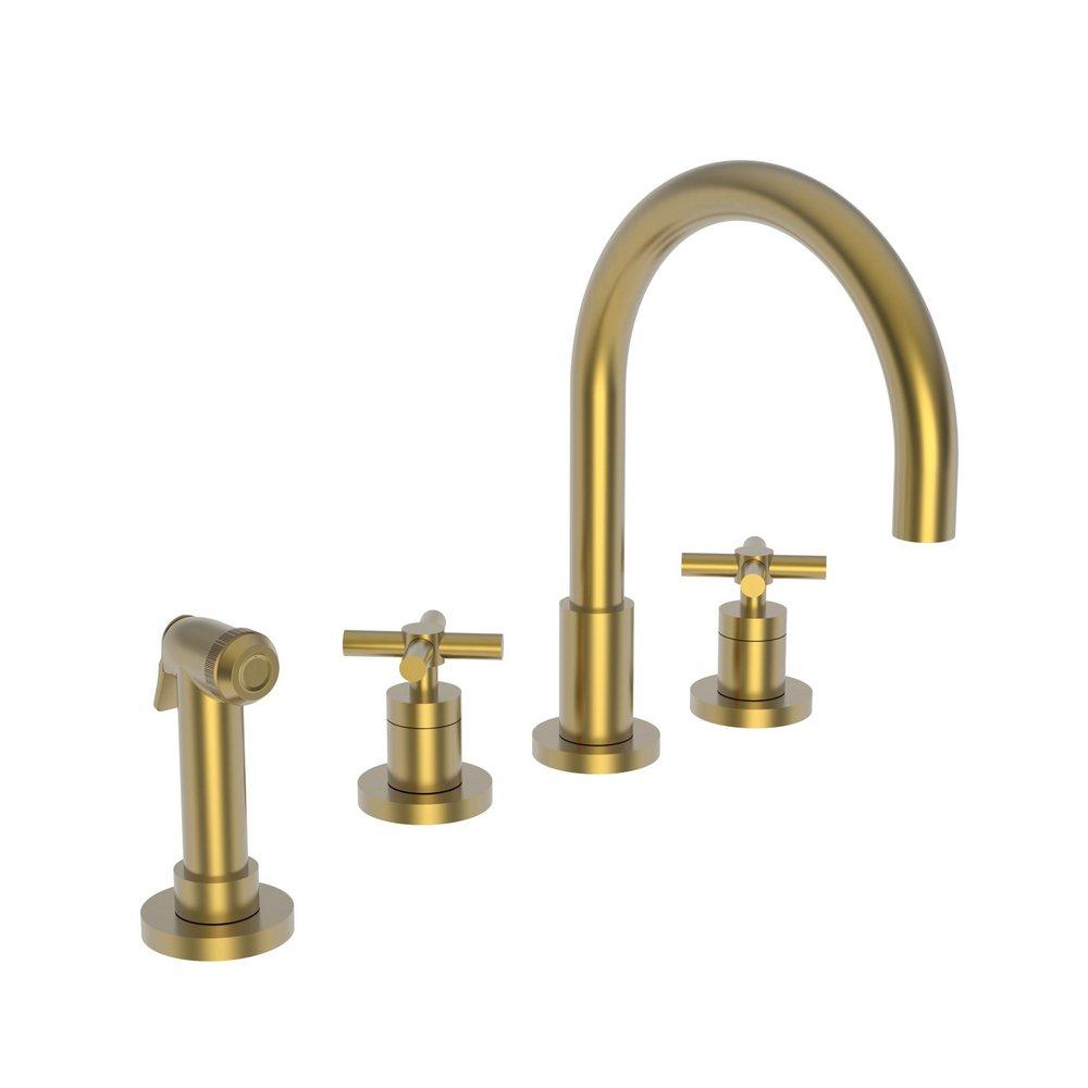 Newport Brass Satin Bronze - PVD Two Handle Kitchen Faucet 