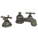 Widespread Bathroom Sink Faucet with Double Cross Handle in English Bronze