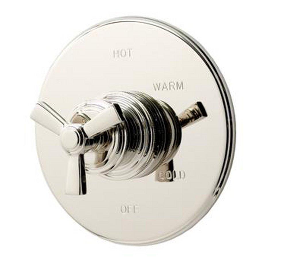 Newport Brass Polished Nickel - Natural Single Handle Bathtub & Shower Faucet (Trim Only) 