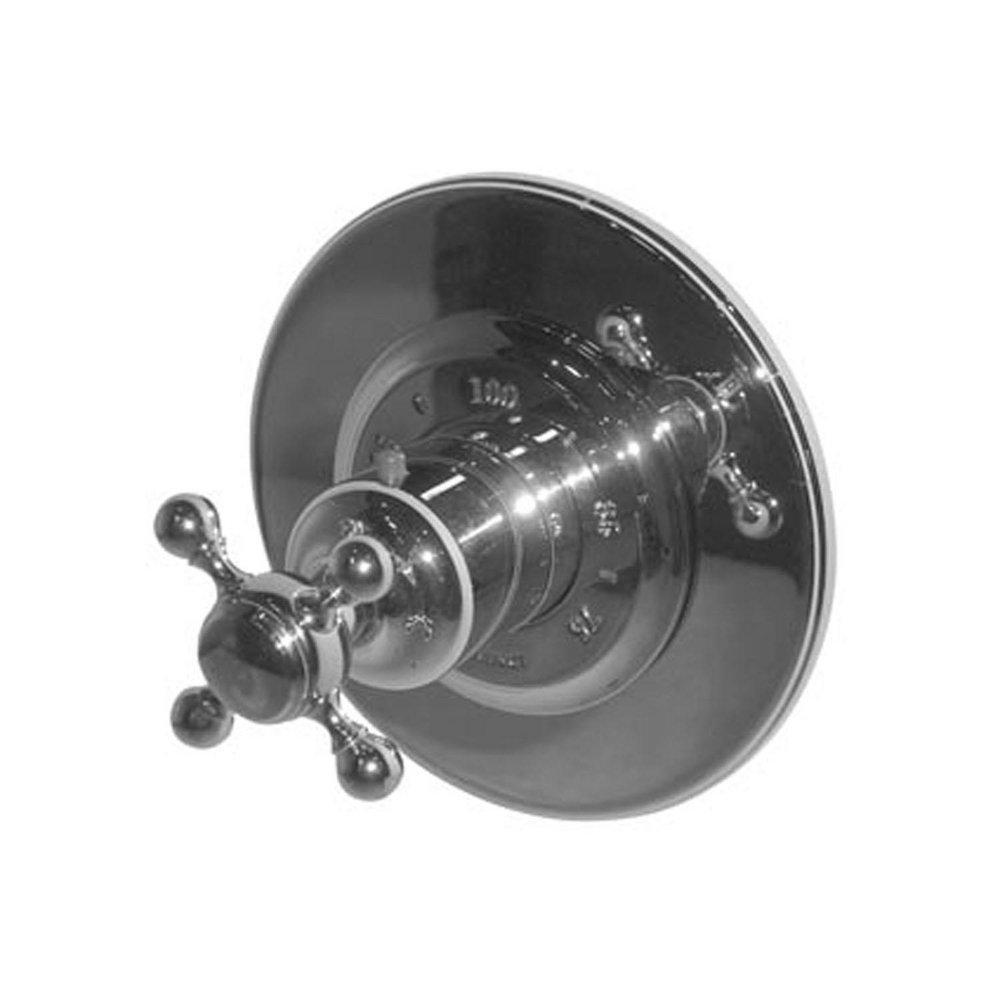 Newport Brass Polished Nickel - Natural Single Handle Bathtub & Shower Faucet (Trim Only) 