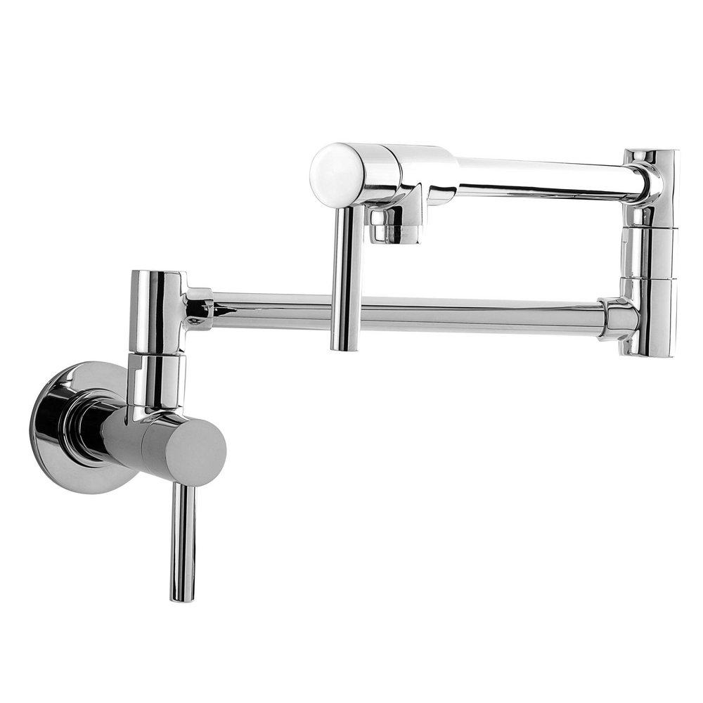 Newport Brass Polished Chrome Two Handle Lever Pot Filler 