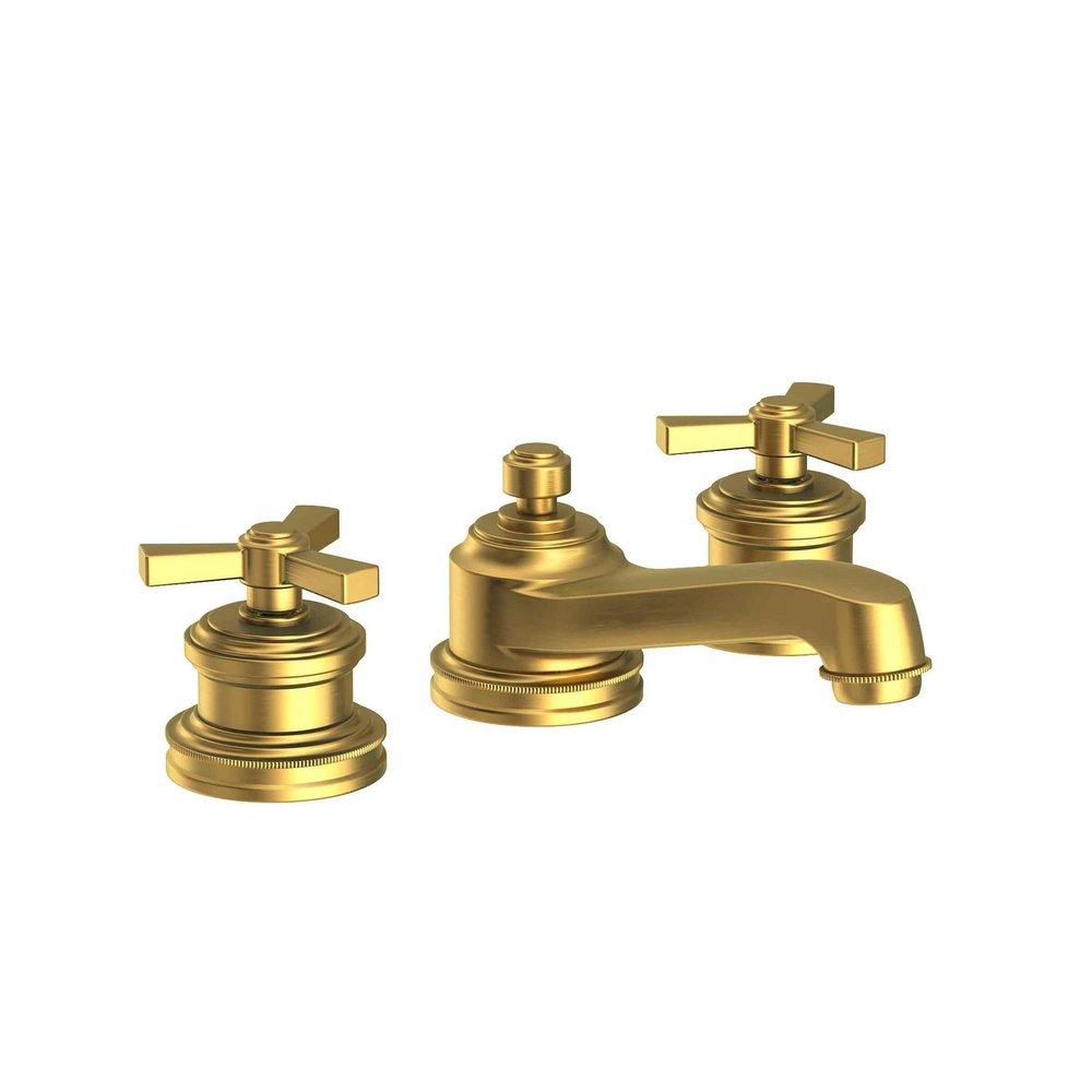 Newport Brass Satin Brass - PVD Two Handle Bathroom Sink Faucet 