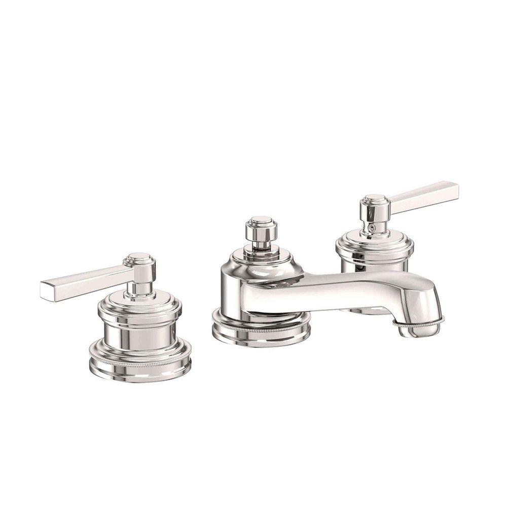 Newport Brass Polished Nickel - Natural Two Handle Bathroom Sink Faucet 