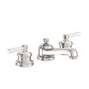 Two Handle Widespread Bathroom Sink Faucet in Polished Nickel - Natural