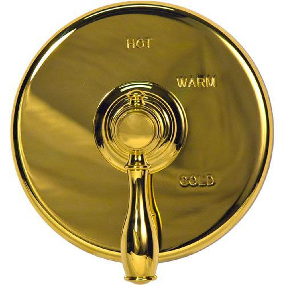 Newport Brass Polished Gold - PVD Single Handle Bathtub & Shower Faucet Trim Only 