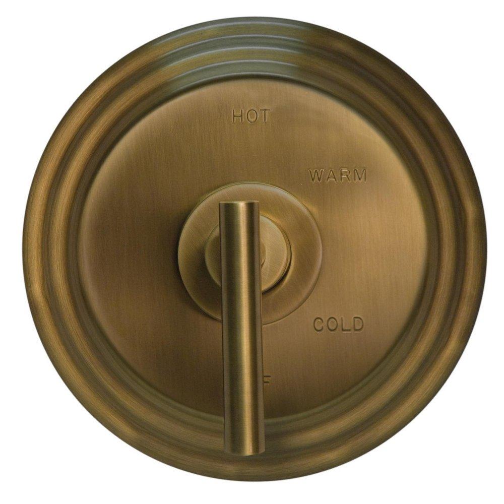 Newport Brass Antique Brass Single Handle Bathtub & Shower Faucet Trim Only 