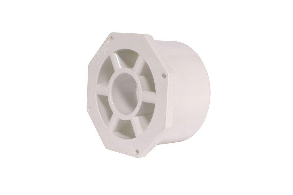 White PVC Schedule 40 Bushing 