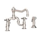 Newport Brass Satin Nickel - PVD Two Handle Bridge Kitchen Faucet 