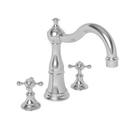 2 Handle Cross Roman Tub Faucet Trim Victoria Polished Chrome 
