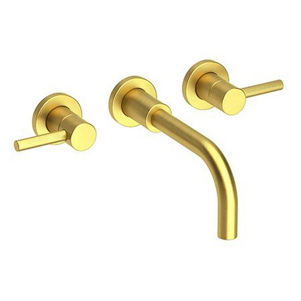 Newport Brass Satin Brass - PVD Two Handle Widespread Bathroom Sink Faucet 